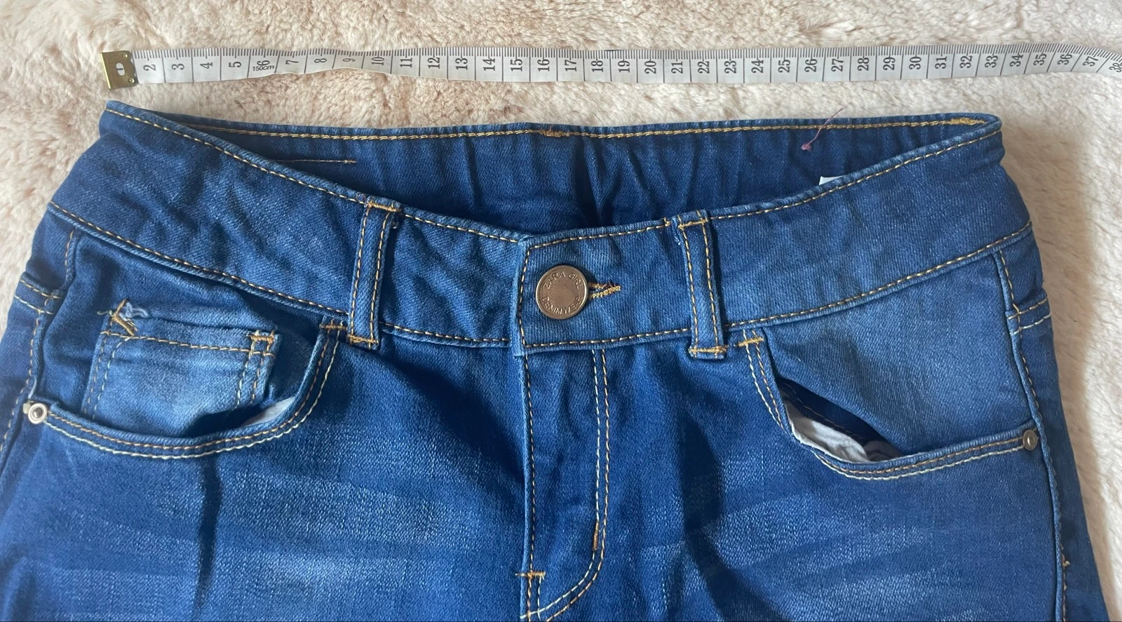 Short en jean Zara Kids bleu 9-10 ans (140 cm) – photo 5